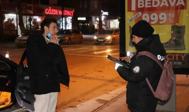 Malatya'da polis ekipleri yılbaşı denetiminde