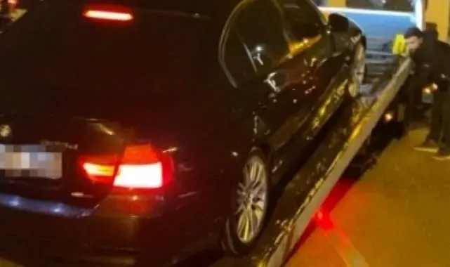 Drift atarken polise yakalandılar: İki sürücüye 64 bin TL para cezası