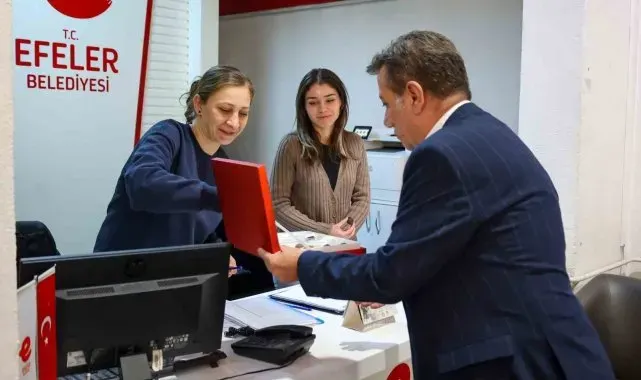 Başkan Yetişkin, çalışma arkadaşlarının yeni yılını kutladı