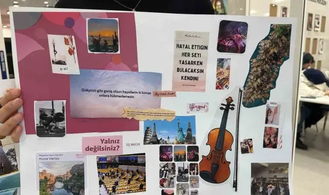 ABB tarafından gençlerin 2025'e ilişkin umut ve hedeflerini anlattıkları 'Vision Board Atölyesi' gerçekleştirildi