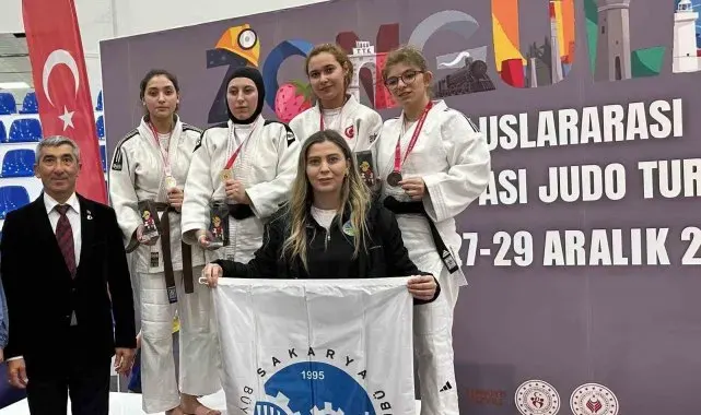 Büyükşehir'in judocuları yine podyumda: Zonguldak'ta fırtına gibi estiler