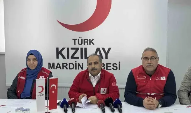 Türk Kızılay Mardin Şubesi 2024 yılı çalışmalarını değerlendirdi