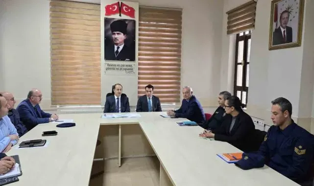Bandırma'da yeni yıl güvenliği için uygulanacak tedbirler görüşüldü