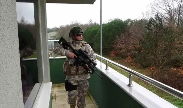 Yılın son gününde de 15'inci Füze Üs Komutanlığı askeri personeli görevi başında