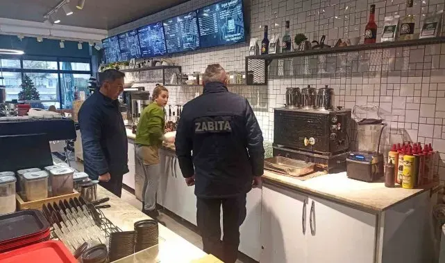 Çorum'da zabıta ekipleri kafe ve eğlence yerlerini denetledi