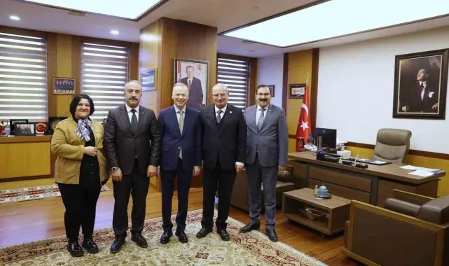 ATO Başkanı Baran, Ticaret Bakan Yardımcısı Ağar'ı ziyaret etti