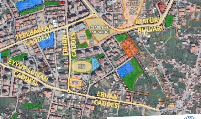 Talas'ta villa parselleri yeni yılda sahibini bulacak