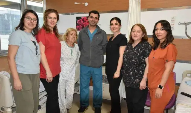 Çanakkale'de 68 yaşındaki kadına omur ilikte kitle ameliyatı