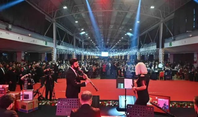 Bursa Büyükşehir ailesi yeni yılı birlikte kutladı