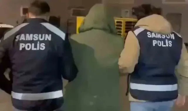 Samsun'da haklarında 7 yıl ile 12 yıl arasında hapis cezası bulunan 3 kişi yakalandı