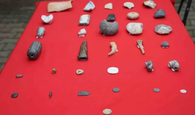 Cumhuriyet dönemi ilk paralarından Osmanlıca yazılı sikke Amida Höyük kazısında çıkarıldı