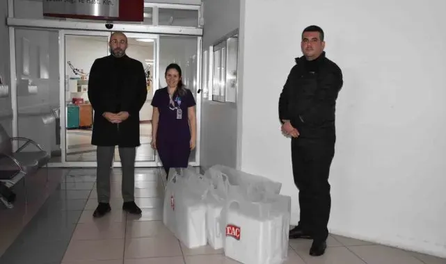 Başkan Zencirci, Onkoloji Servisi'ndeki çocuklarla buluştu