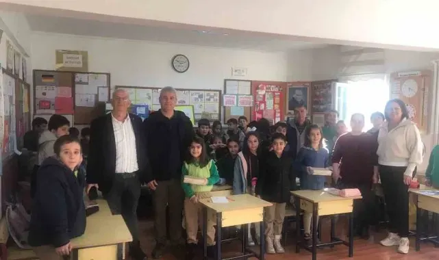 Muğla'da "Bir Kitap Bir İnsan" projesiyle eğitime destek