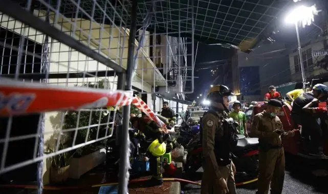 Bangkok'ta otelde yangın: 3 turist öldü