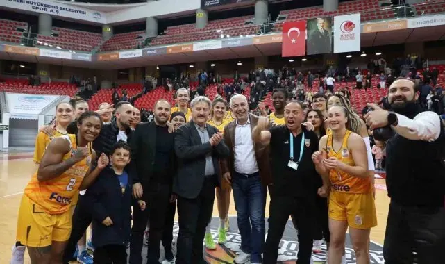TKBL: Melikgazi Kayseri Basketbol: 67 - Botaş:64