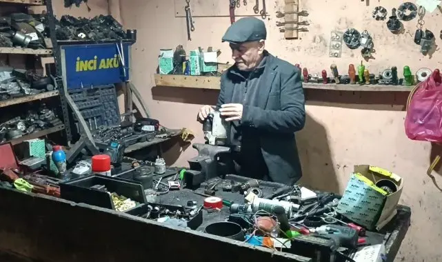 40 yıllık oto elektrik ustası teknolojiye direniyor