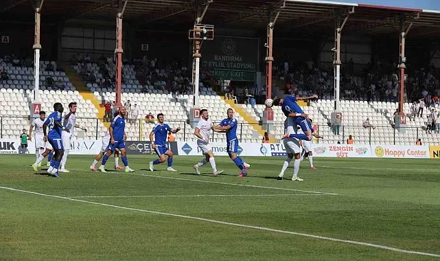 Trendyol 1. Lig: Bandırmaspor: 6 - Boluspor: 0