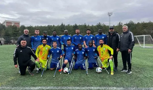 Şahinbey Ampute deplasmandan 4-0'lık galibiyetle döndü