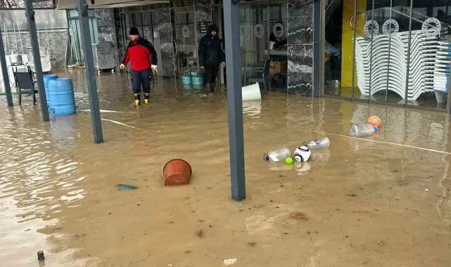 Erdek'te su baskınlarına karşı yoğun önlem
