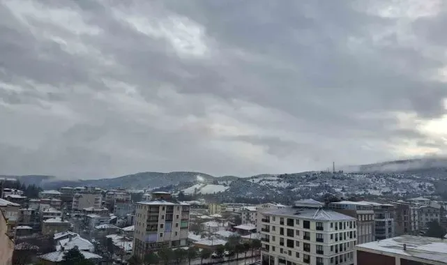 Kale beyaza büründü