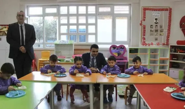 Kaymakam Kılıç minik öğrencilerle etkinlik yaptı