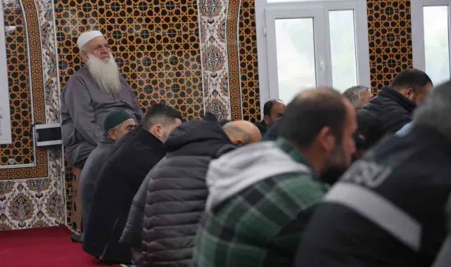 12 yıl sonra ülkesine dönecek olan Suriyeli hayırsever yaşadığı mahalleye cami yaptırdı