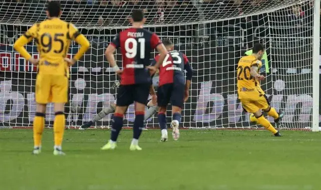 Perdeyi Hakan Çalhanoğlu kapattı, Inter farklı kazandı