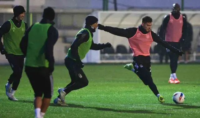 Beşiktaş, Çaykur Rizespor maçı hazırlıklarını sürdürdü