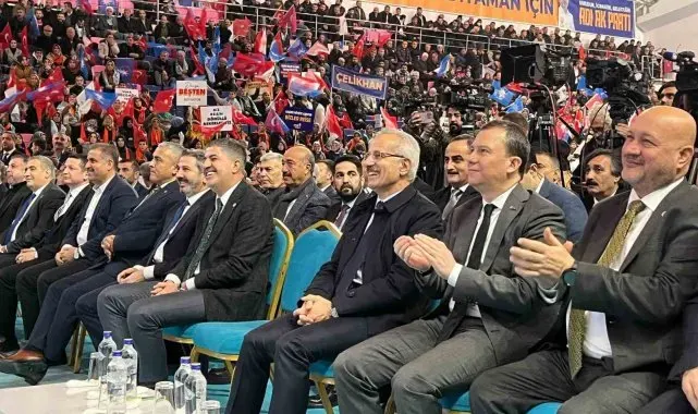 AK Parti Adıyaman 8'inci Olağan İl Kongresi yapıldı