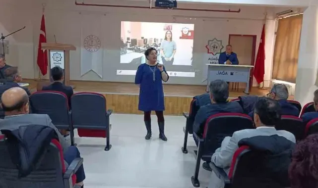 "Aliağa'da meslek liselerine yönlendirilen öğrenci sayısında artış var"