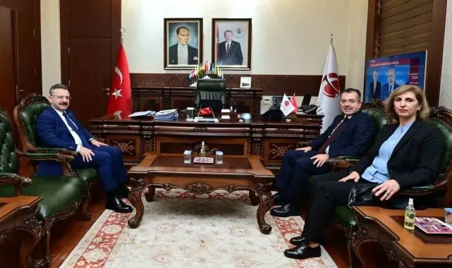 MGM Genel Müdürü ve 3. Bölge Müdüründen Vali Aksoy'a ziyaret