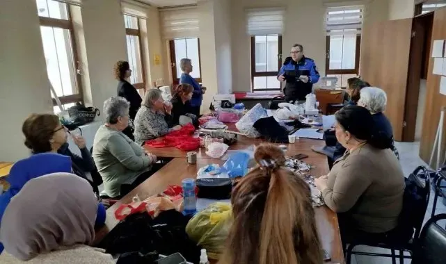 Eskişehir'de vatandaşlar hırsızlık ve dolandırıcılık konusunda bilinçlendirildi