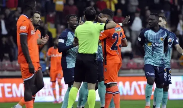 Kayserispor'un 16 maçında 12 hakem düdük çaldı
