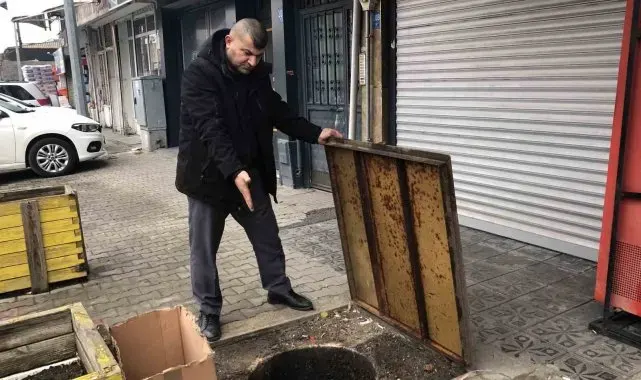 Tekirdağ'da vatandaşın lağım isyanı