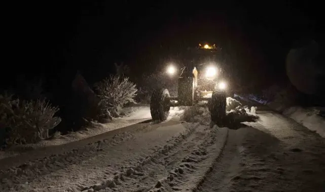 Elazığ'da 45 köy yolu ulaşıma açıldı