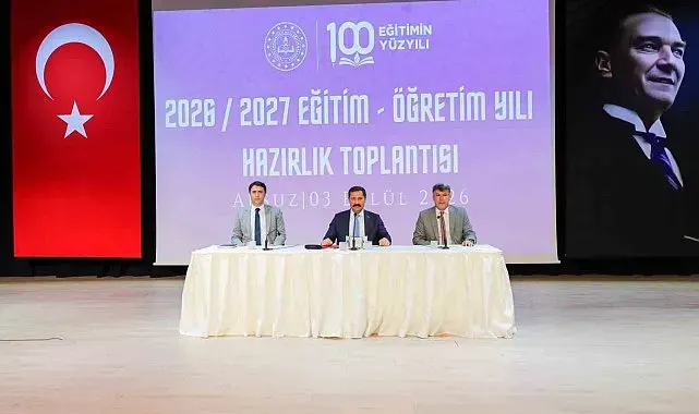 Vali Masatlı başkanlığında 2026-2027 eğitim öğretim yılı hazırlık toplantısı gerçekleştirildi