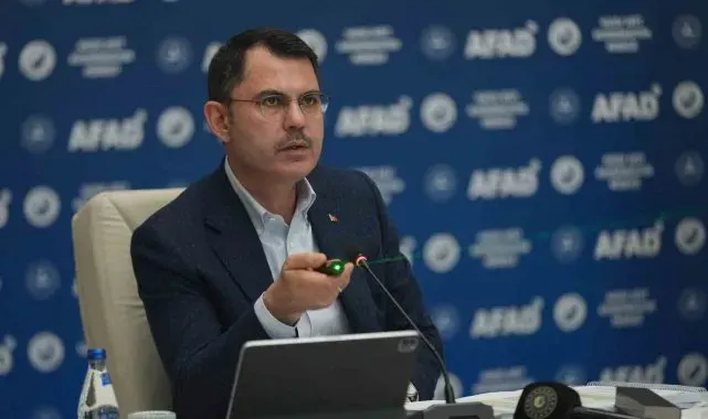 Bakan Kurum: "15 Ocak'ta Hatay'daki 158 bin hak sahibi için saha çalışmaları yüzde 100 başlamış olacak"
