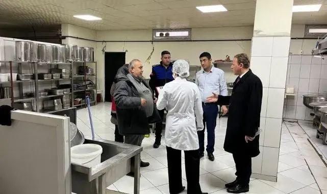 Gölbaşı'nda öğrencilere yemek hizmeti sunan firmalara denetim