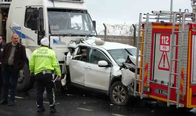 Ordu'da zincirleme trafik kazası: 6 yaralı