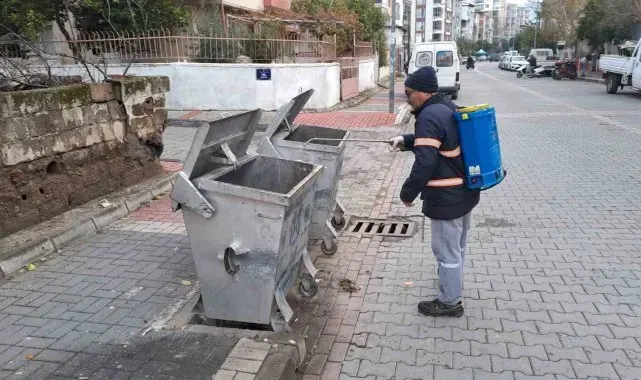 Nazilli Belediyesi'nden 12 ay boyunca larva mücadelesi