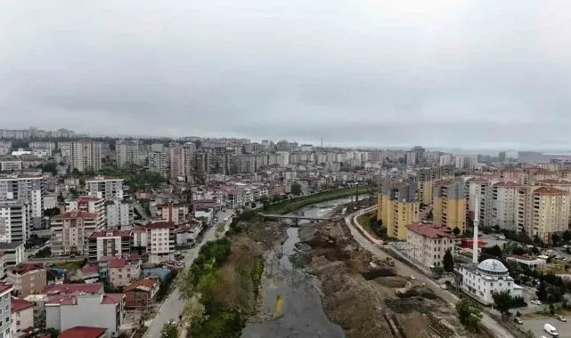 Samsun'da akarsu kirliliğine karşı savaş açıldı