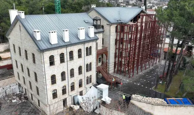Kahramanmaraş'ta 250 yıllık tarihi yapı yeniden turizme kazandırılıyor