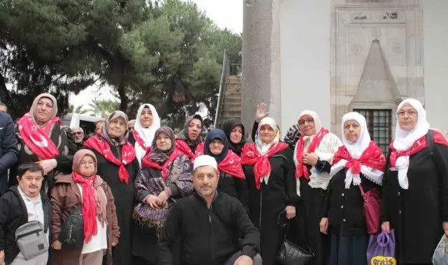 Aydınlı umreciler kutsal topraklara uğurlandı