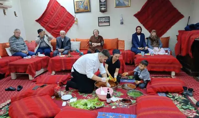 Edirne'de huzurevi sakinlerine sıra gecesi: Renkli görüntüler ortaya çıktı