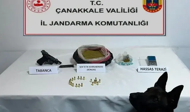 Çanakkale'de uyuşturucu operasyonu: 4 gözaltı
