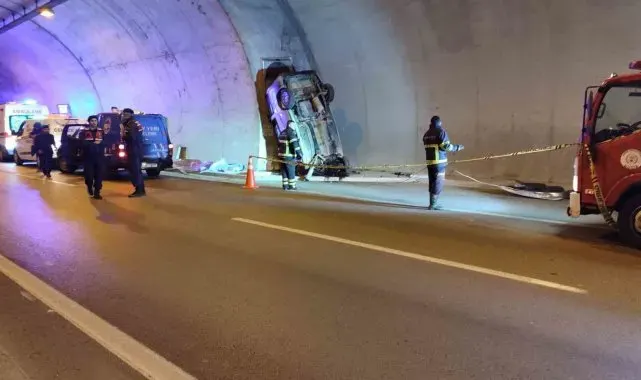 Sinop'ta tünelde kaza: 1 ölü