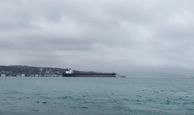 İstanbul Boğazı'nda tanker arızası yaşandı, gemi trafiği durduruldu