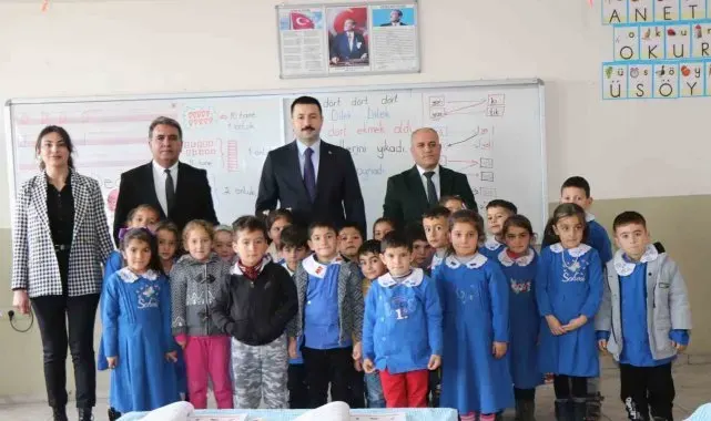 Kaymakam Karali'den okul ziyaretleri
