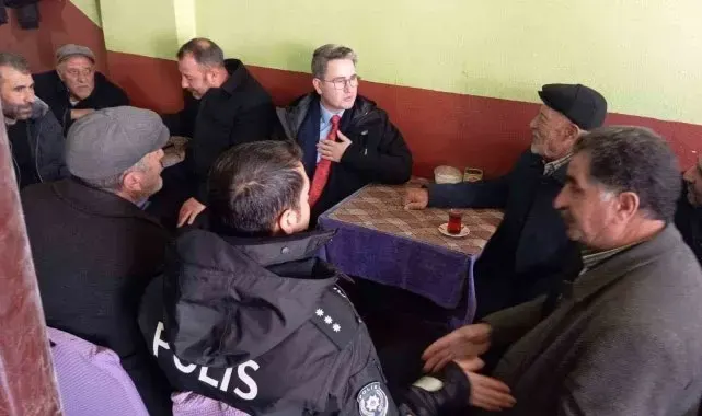 Kaymakam Emirhan Arıkan'dan esnaf ziyareti