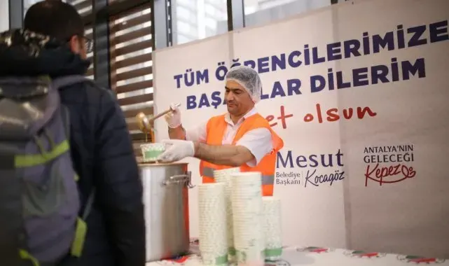 Kepez'den öğrencilere sıcacık destek